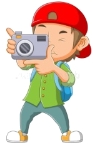 Boy Camera Stock Illustrations – 6,123 Boy Camera Stock Illustrations,  Vectors &amp; Clipart - Dreamstime